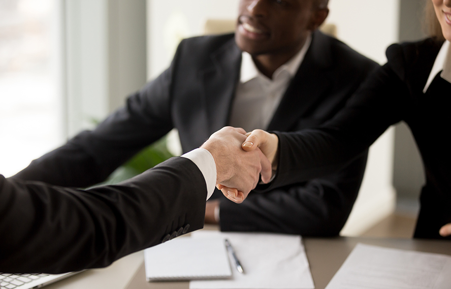 Sign the contract and pay the deposit