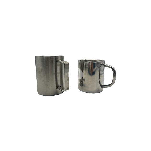 stainless steel mug