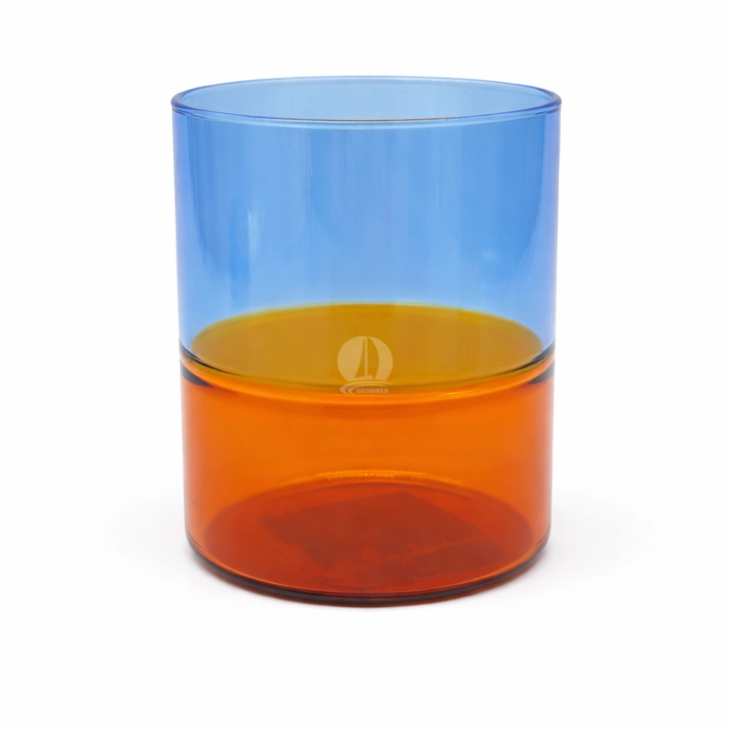Tri-Color Gradient Straight Tumbler